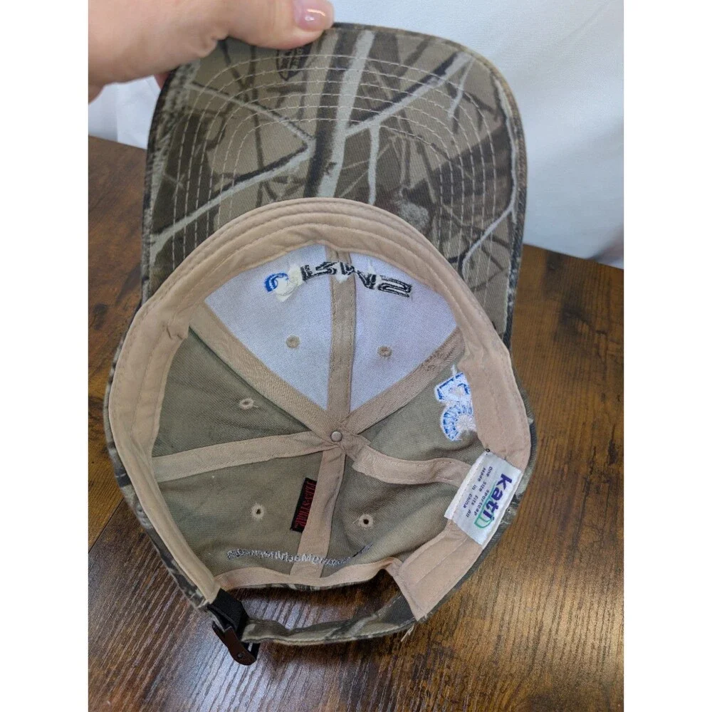 VTG RMS Road Machinery Supplies Camo Hat Kati Sportcap Realtree Hardwoods Cap